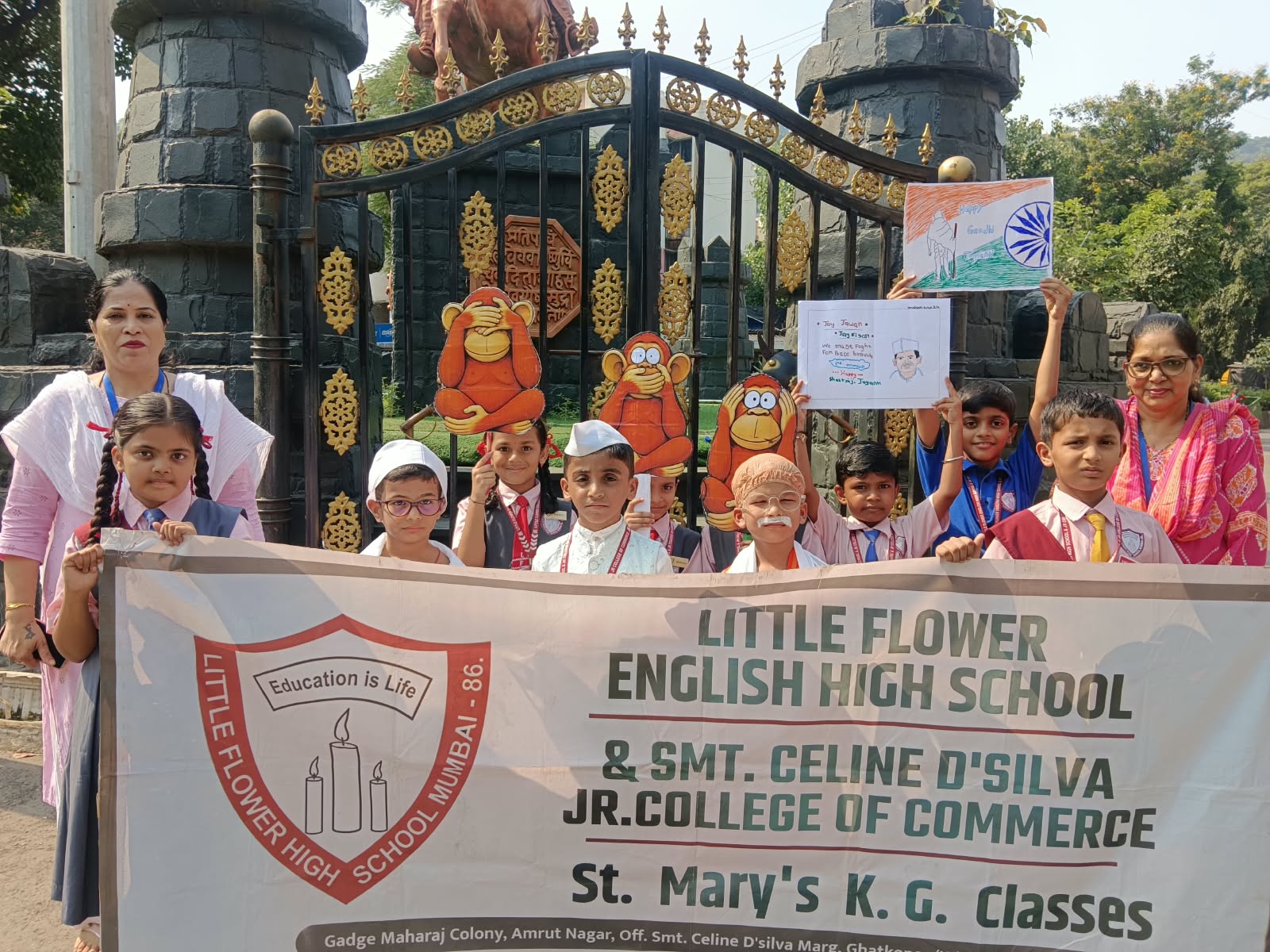 Gandhi Jayanti Celebration - Primary Section
