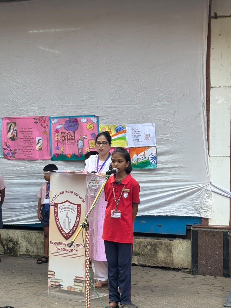 Gandhi Jayanti Students